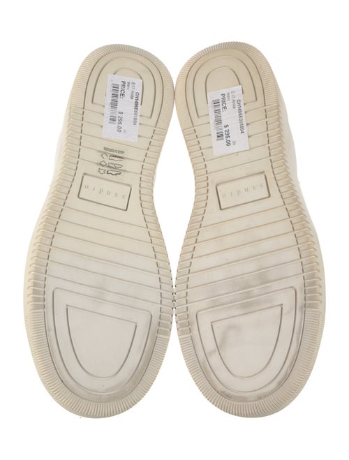 Sandro Leather Sneakers