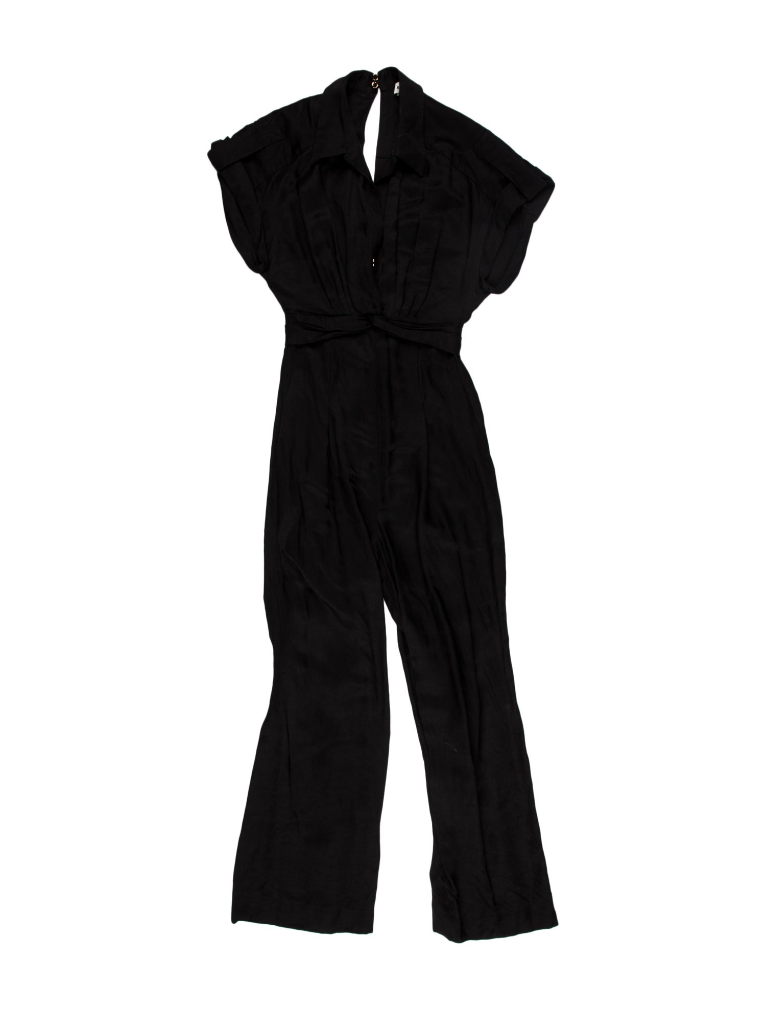Sandro V-Neck Jumpsuit