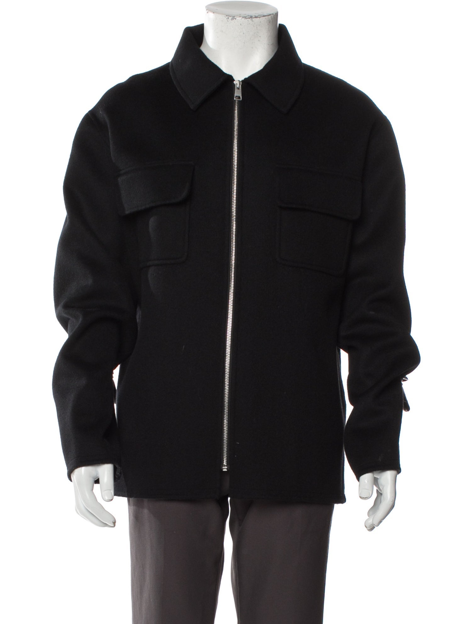 Sandro Wool Bomber Jacket