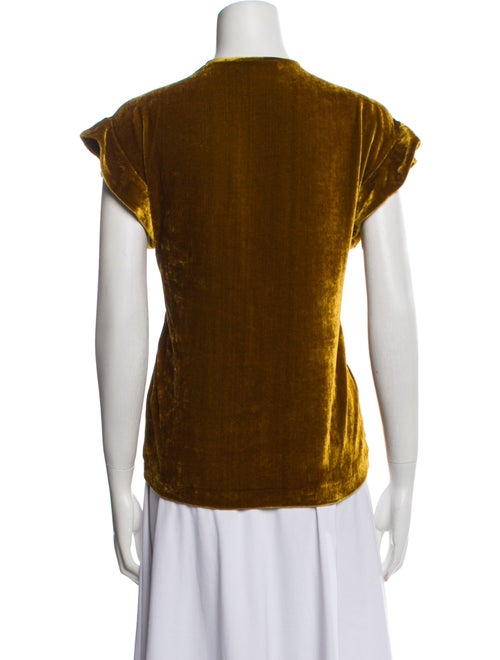 Sandro V-Neck Short Sleeve T-Shirt