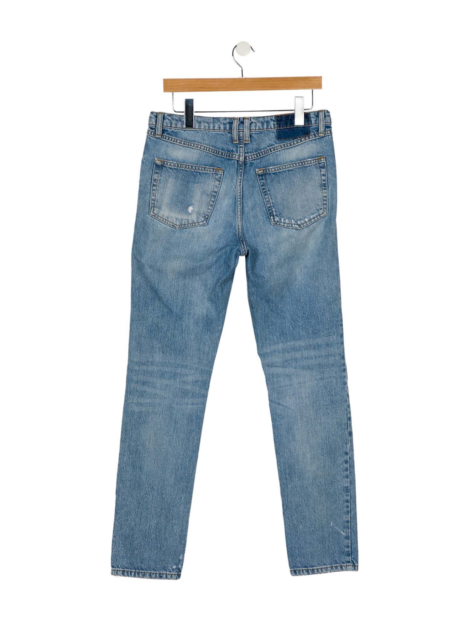 Sandro Mid-Rise Straight Leg Jeans