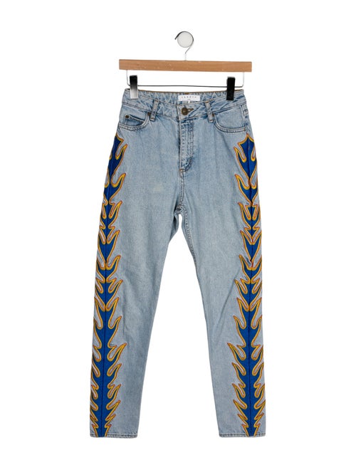 Sandro High-Rise Skinny Leg Jeans