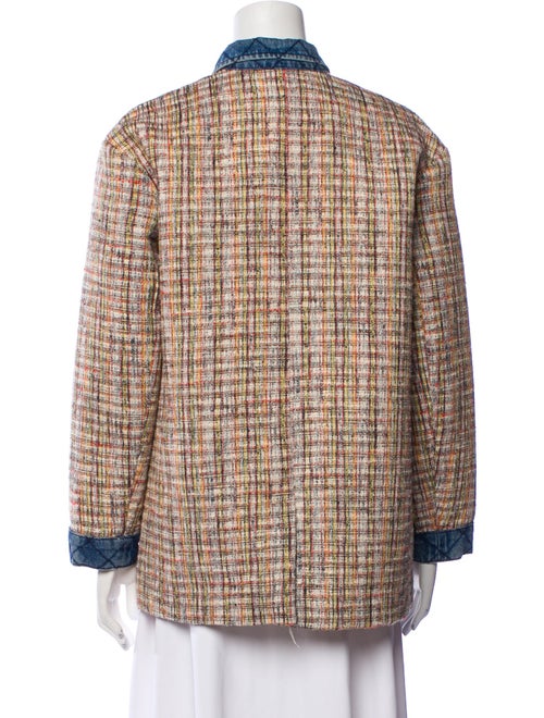 Sandro Tweed Pattern Jacket