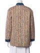 Sandro Tweed Pattern Jacket
