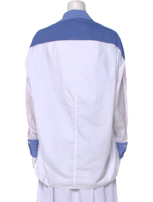 Sandro Long Sleeve Button-Up Top