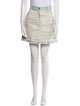 Sandro Tweed Pattern Mini Skirt
