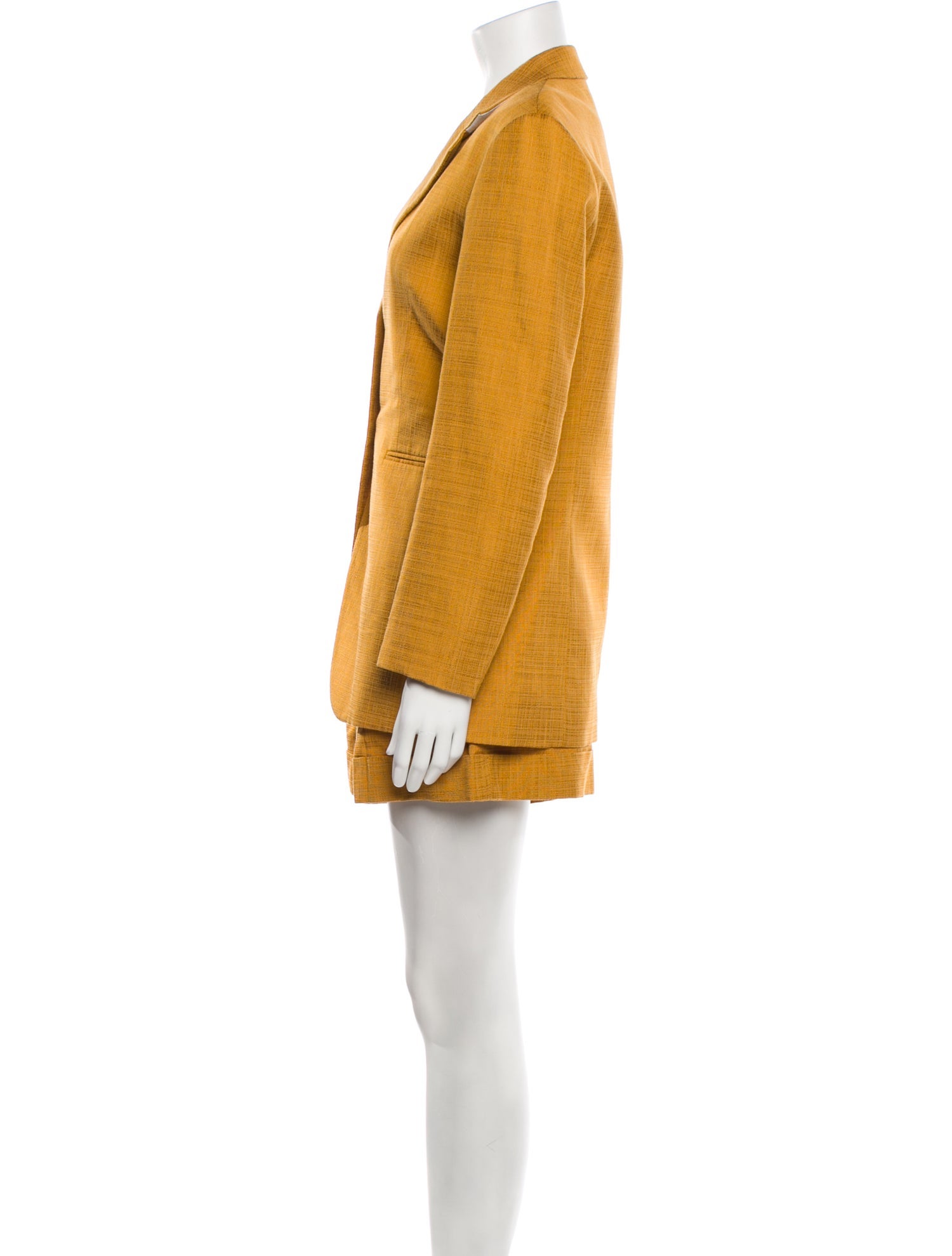 Sandro Pleated Accents Short Set