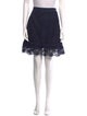 Sandro Lace Pattern Knee-Length Skirt