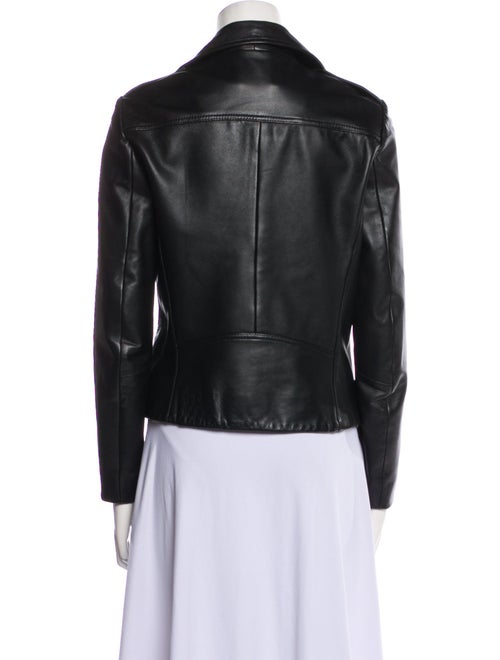 Sandro Leather Biker Jacket