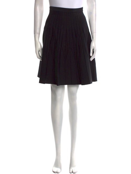 Sandro Pleated Accents Knee-Length Skirt