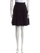 Sandro Pleated Accents Knee-Length Skirt
