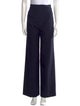 Sandro Virgin Wool Wide Leg Pants