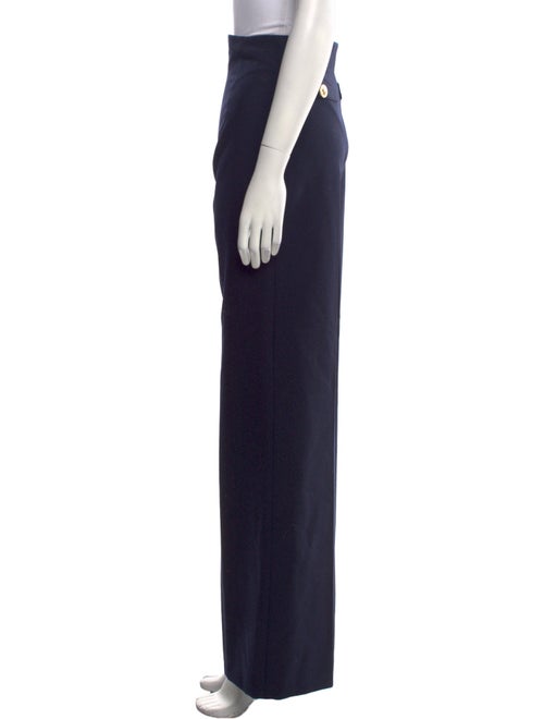 Sandro Virgin Wool Wide Leg Pants