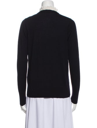 Sandro Wool V-Neck Sweater