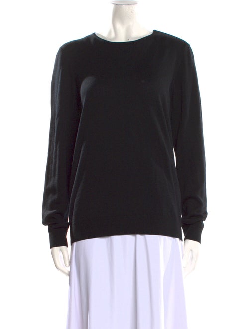 Sandro Merino Wool Crew Neck Sweater