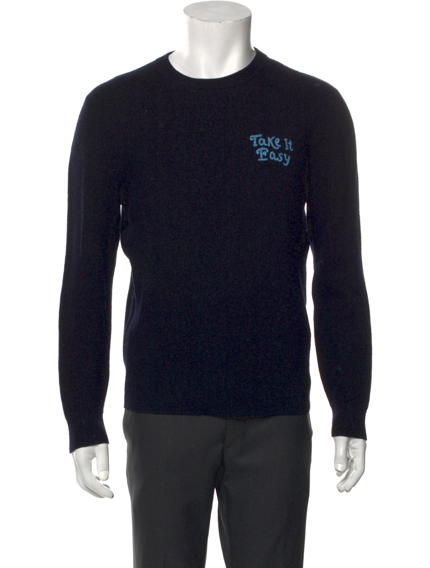 Sandro Wool Graphic Print Pullover