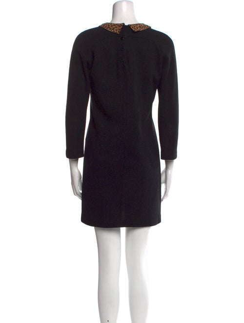 Sandro Crew Neck Mini Dress