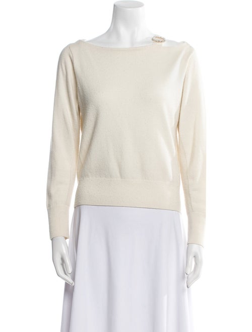 Sandro Wool Bateau Neckline Sweater