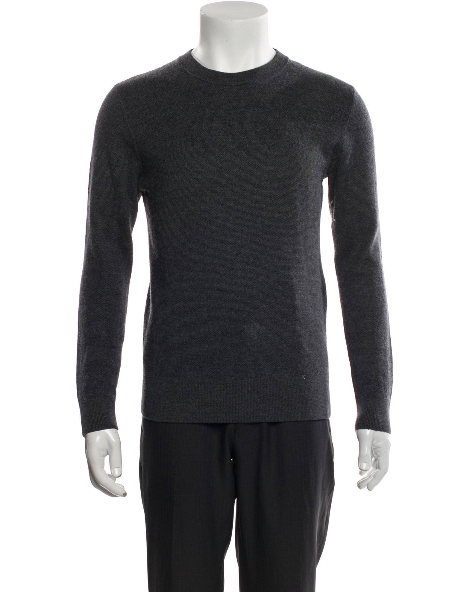 Sandro Wool Crew Neck Pullover
