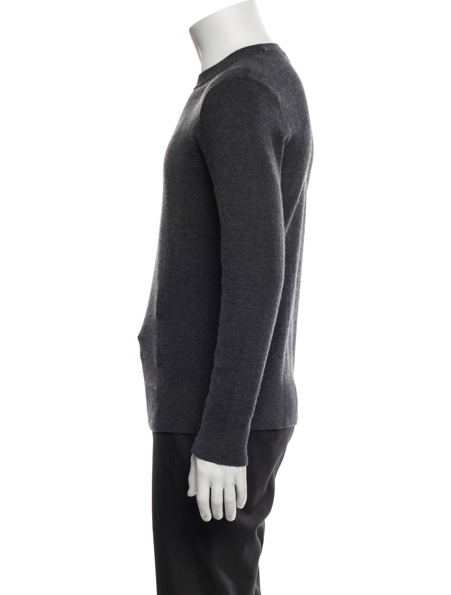 Sandro Wool Crew Neck Pullover