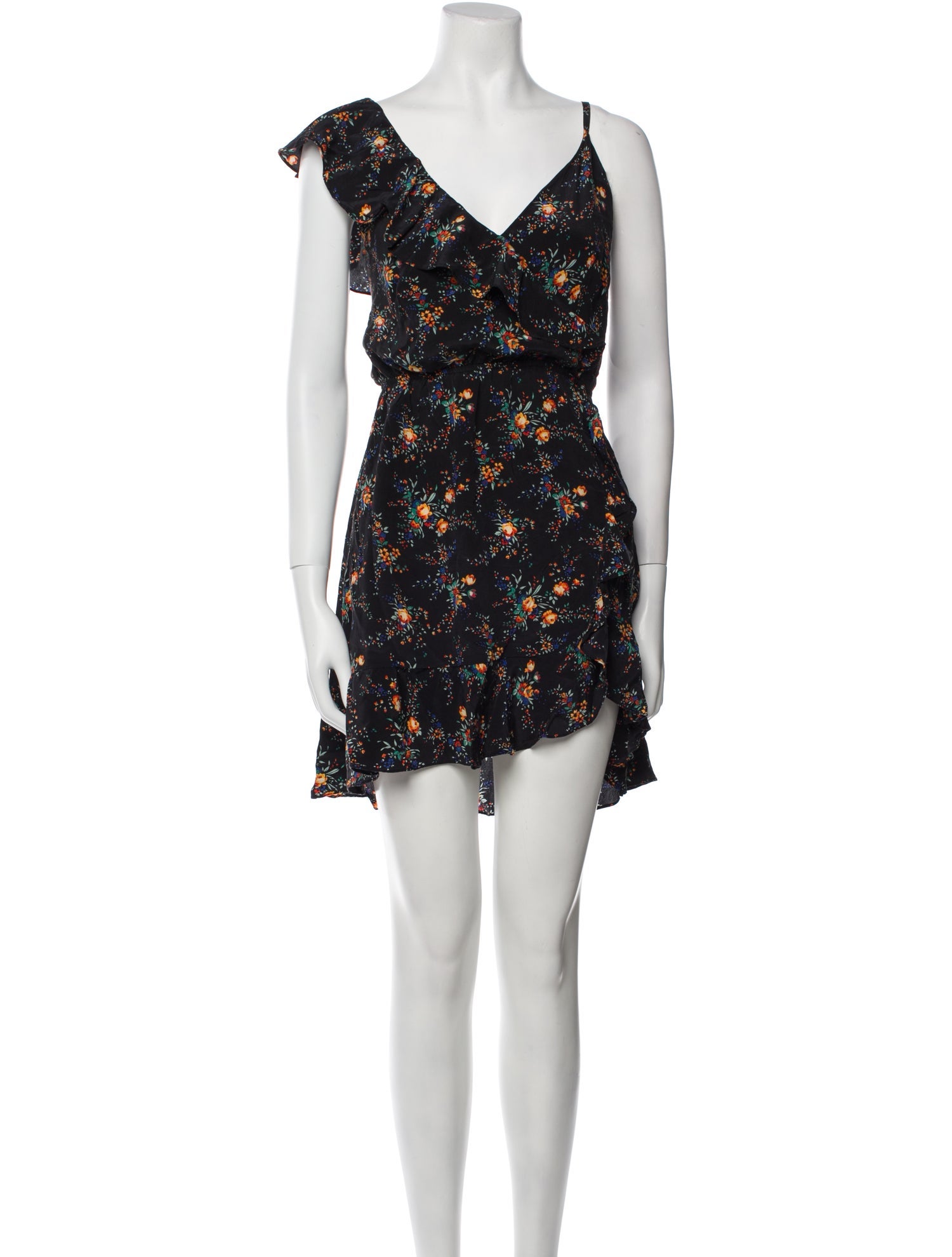 Sandro Silk Mini Dress - Black Dresses, Clothing - WS2188802 | The RealReal