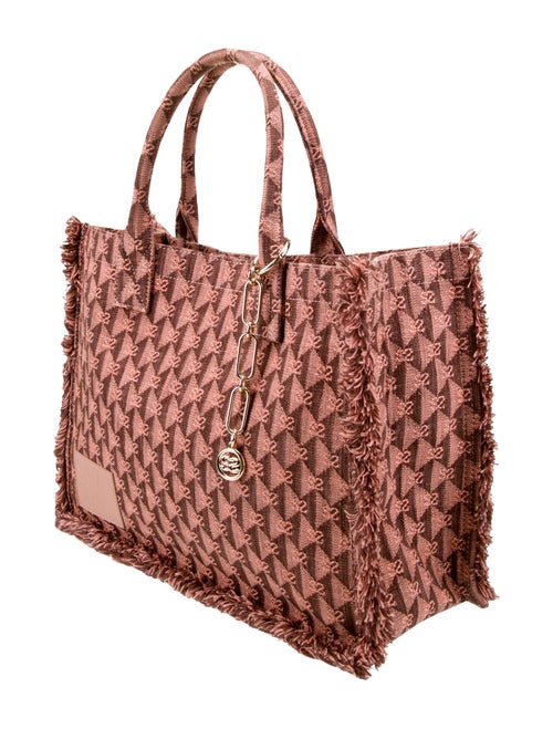 Sandro Canvas Top Handle Bag