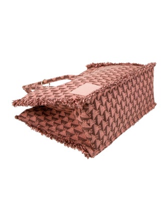 Sandro Canvas Top Handle Bag