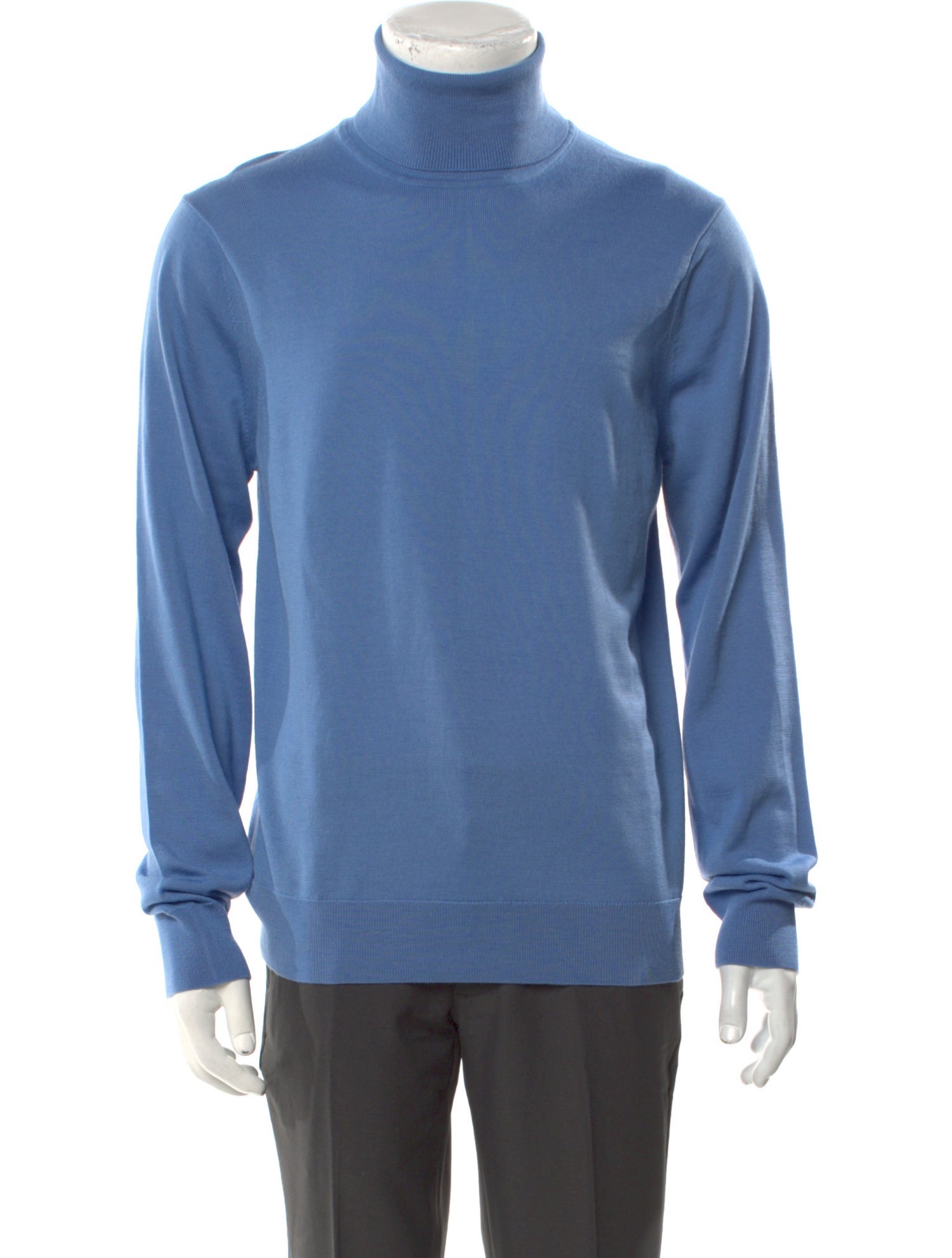 Sandro Wool Long Sleeve Shirt