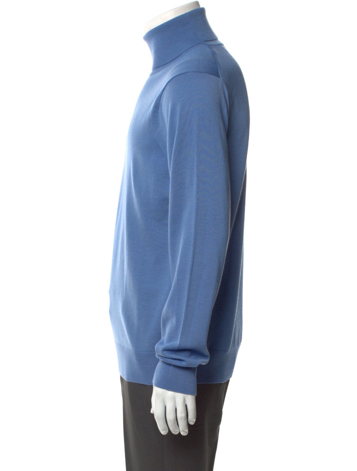 Sandro Wool Long Sleeve Shirt