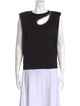 Sandro Crew Neck Sleeveless Top