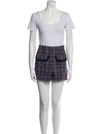 Sandro Tweed Tweed Pattern Short Set