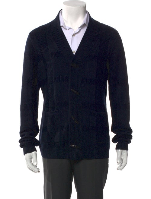 Sandro Merino Wool V-Neck Cardigan
