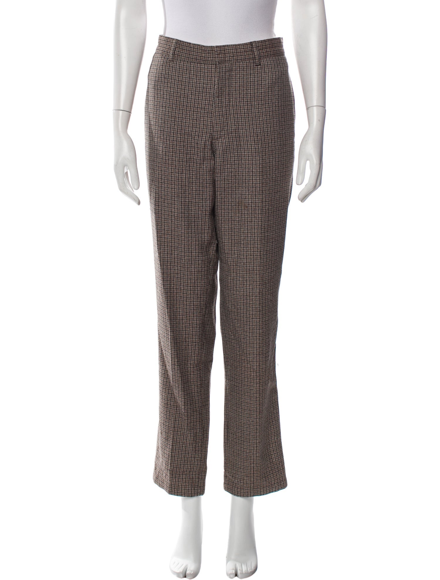 Sandro Wool Straight Leg Pants
