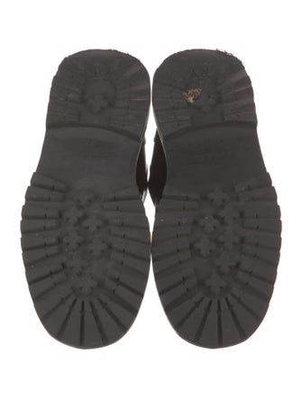 Sandro Leather Tassel Accents Sneakers