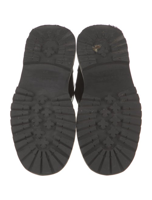 Sandro Leather Tassel Accents Sneakers