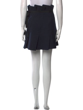 Sandro Bow Accents Mini Skirt