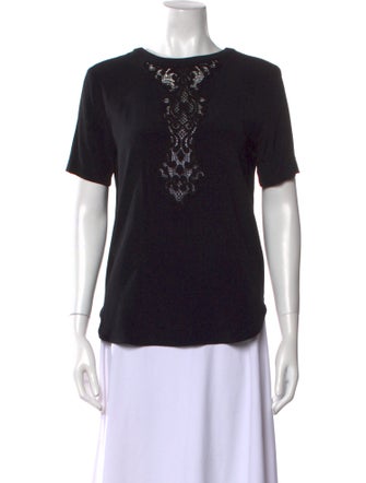 Sandro Crew Neck Short Sleeve T-Shirt