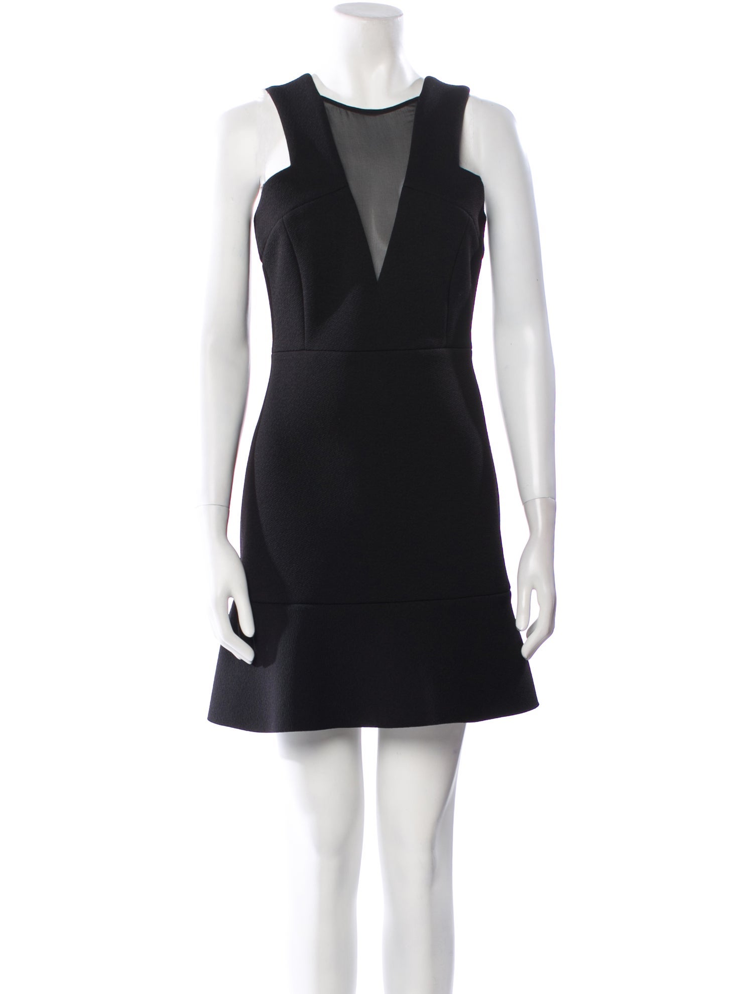 Sandro Crew Neck Mini Dress