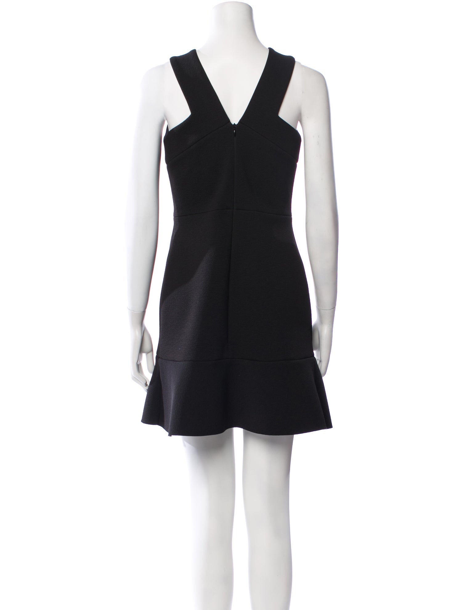 Sandro Crew Neck Mini Dress