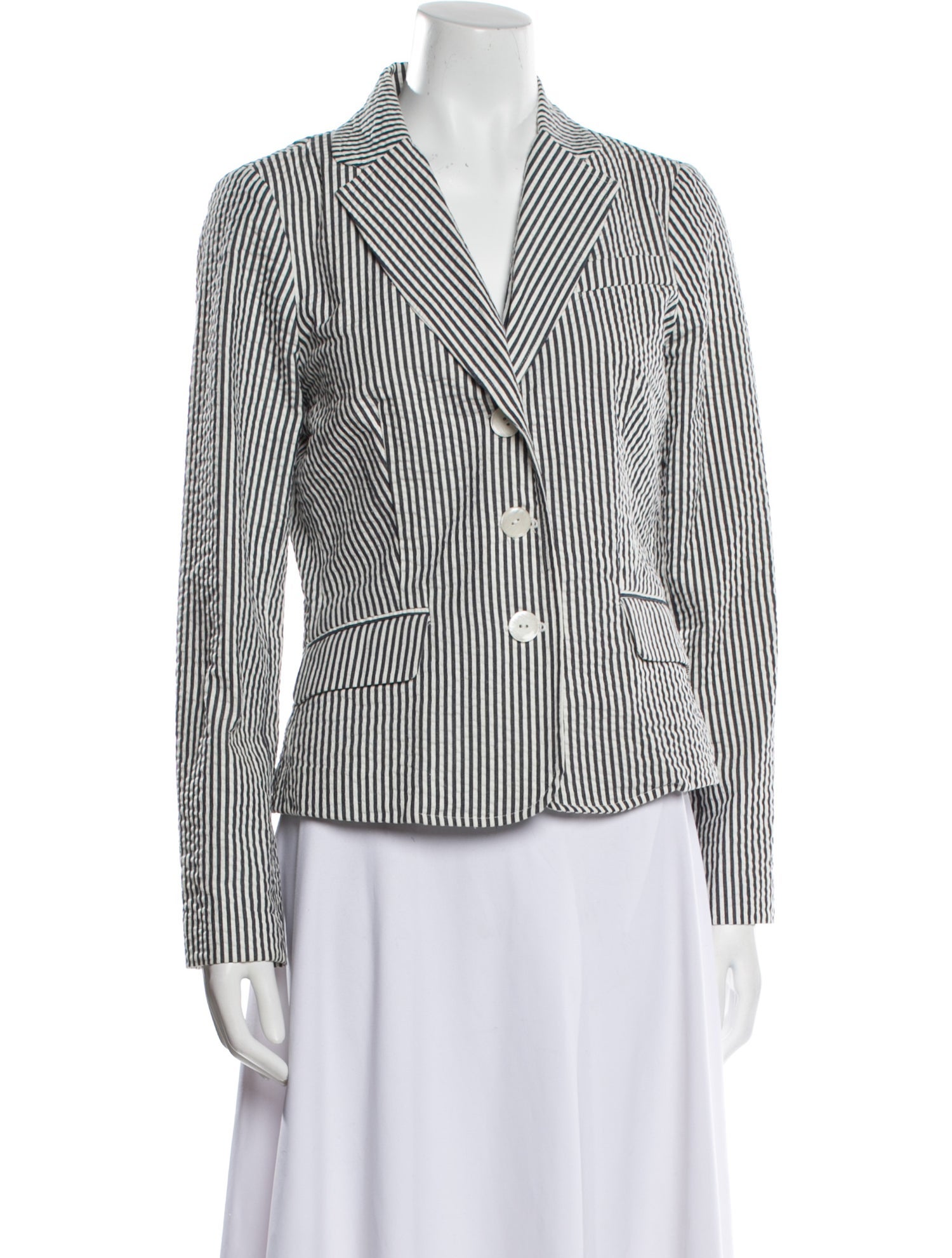 Sandro Striped Blazer