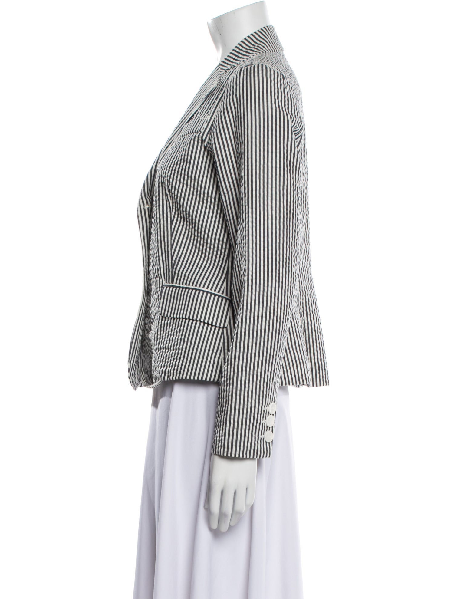 Sandro Striped Blazer