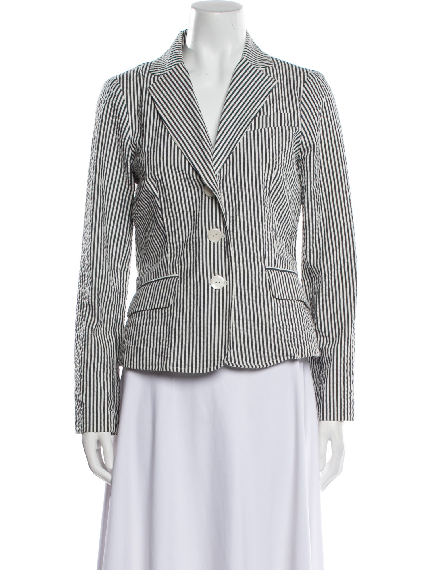 Sandro Striped Blazer