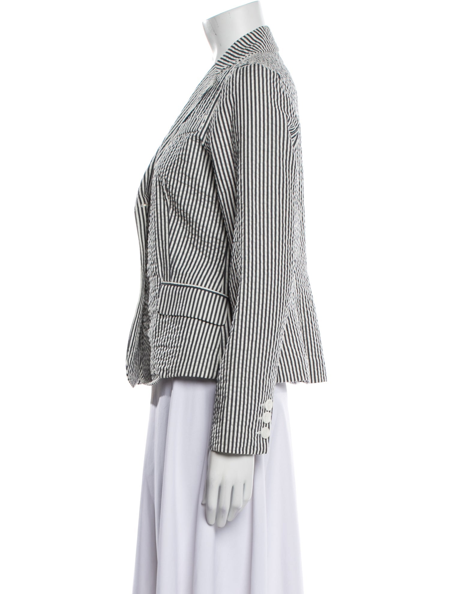 Sandro Striped Blazer