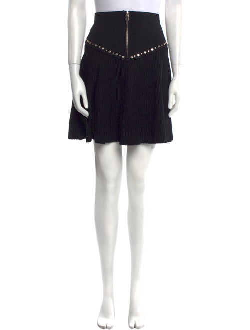 Sandro Pleated Accents Knee-Length Skirt