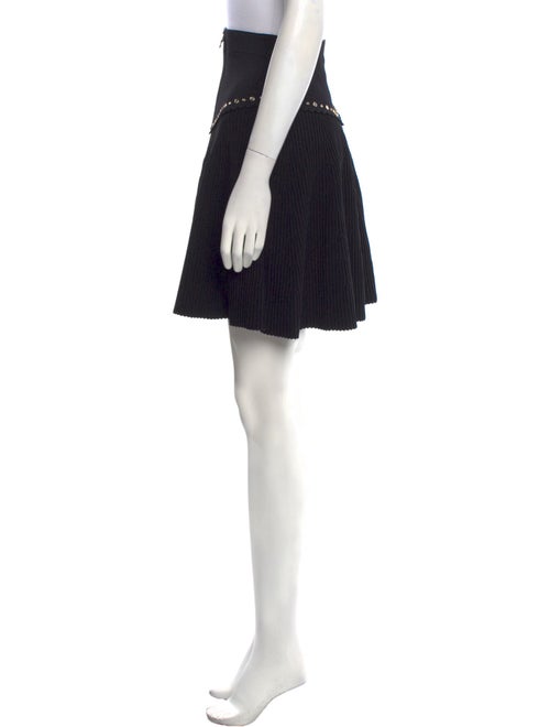 Sandro Pleated Accents Knee-Length Skirt