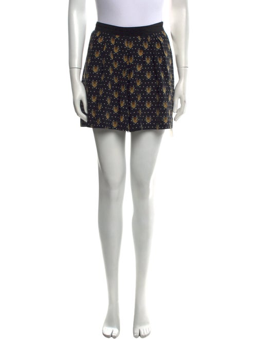 Sandro Silk Mini Shorts