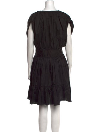 Sandro V-Neck Mini Dress