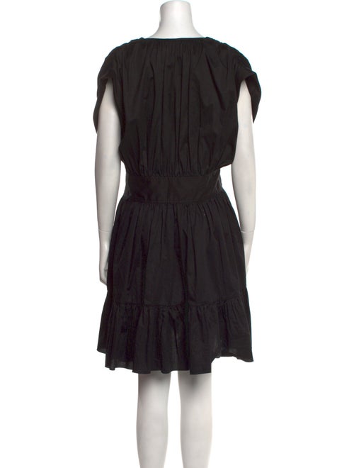 Sandro V-Neck Mini Dress