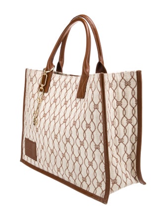 Sandro Canvas Top Handle Bag