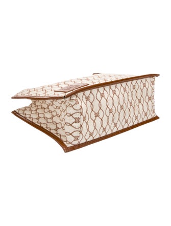 Sandro Canvas Top Handle Bag